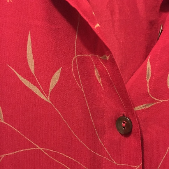 Robbie bee silk red dress - Picture 5 of 6